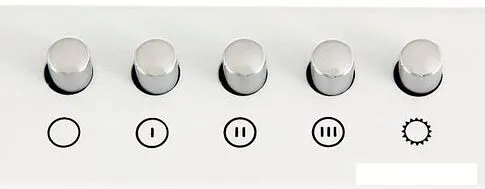 Кухонная вытяжка Krona JESSICA slim 600 white push button