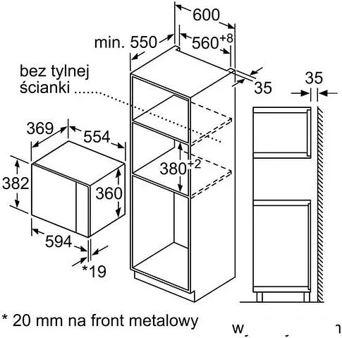 Микроволновая печь Bosch BFL553MS0
