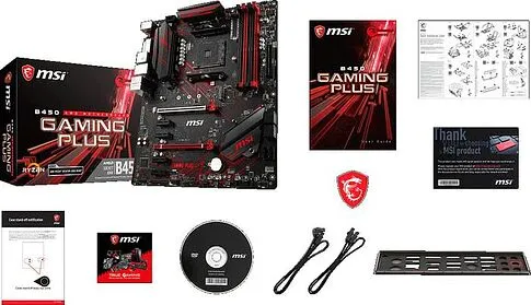 Материнская плата MSI B450 Gaming Plus