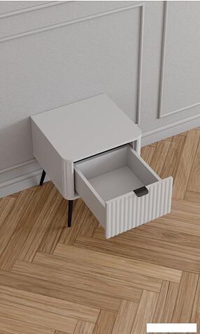 Тумба Arvento Rondo 1S (белый/эко джелато)