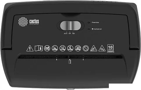 Шредер CACTUS CS-SH-10-21-5X18