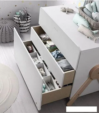 Тумба Micuna Swing СО-1836 (White/Waterwood)