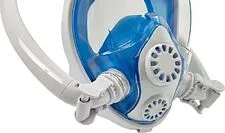 Маска для плавания Bradex SF 0553 (S, белый/синий) Маска для плавания Bradex SF 0553 (S, белый/синий)