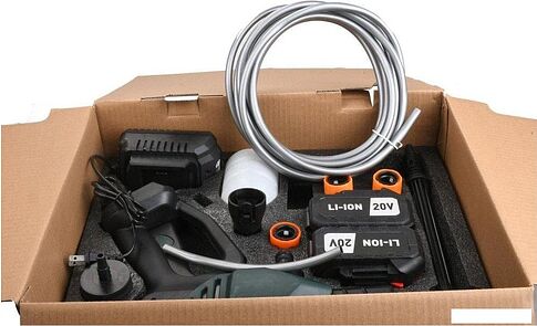 Мойка высокого давления Zitrek ZKHP 20 Li (с 2-мя АКБ)