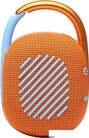 Беспроводная колонка JBL Clip 4 (оранжевый)