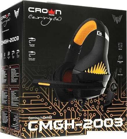 Наушники CrownMicro CMGH-2003