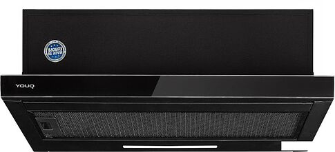 Кухонная вытяжка YOUQ Amai BT 1080 B 50 BL (черный)