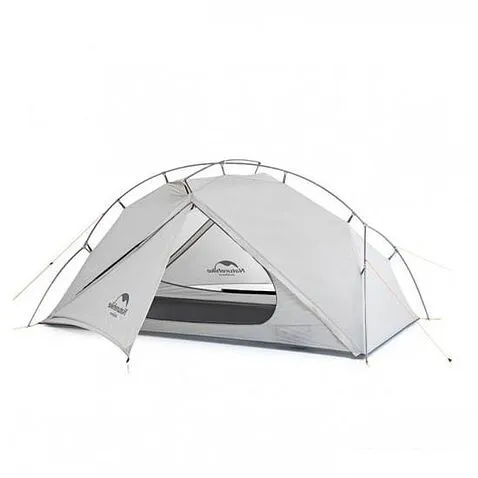 Кемпинговая палатка Naturehike VIK II silicone NH19ZP003-1 (15D, белый)