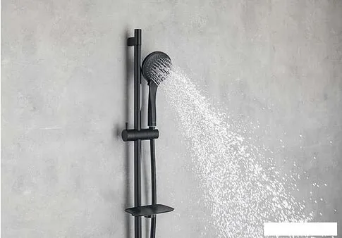 Душевая система  Aquatek AQ1074MB (черный матовый)