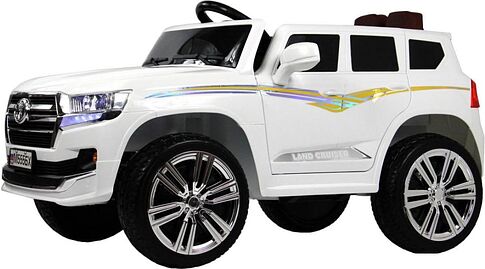 Детский электромобиль RiverToys М555БХ (белый)