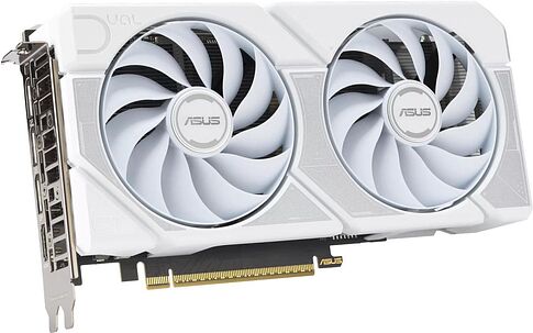 Видеокарта ASUS Dual GeForce RTX 5060 Ti 16GB GDDR7 White OC Edition DUAL-RTX5060TI-O16G-WHITE