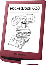 Электронная книга PocketBook 628 (красный)
