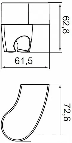 Держатель душевой лейки IDDIS 040CP00I53