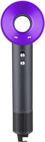 Фен Blackton Bt HD1818M AirJet Pro (серый/фиолетовый)