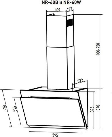 Кухонная вытяжка Making Oasis Everywhere NR-60B