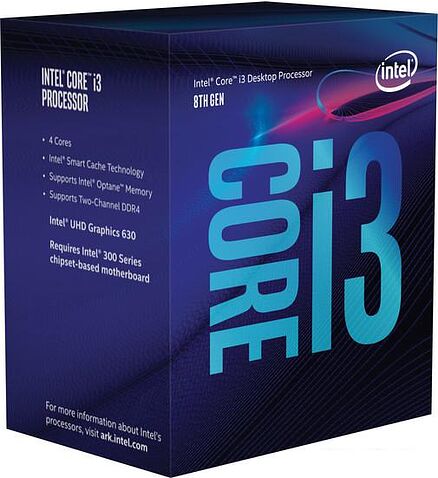 Процессор Intel Core i3-8100 (BOX)