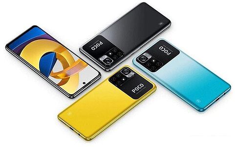 Смартфон POCO M4 Pro 5G 4GB/64GB международная версия (черный)