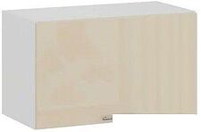 Шкаф навесной Трия Весна 1В6Г (ваниль глянец)