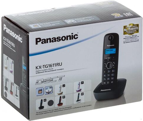Радиотелефон Panasonic KX-TG1611UAH