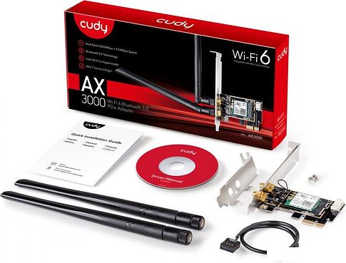 Wi-Fi/Bluetooth адаптер Cudy WE3000 1.0