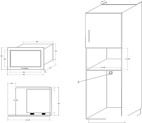 Микроволновая печь KUPPERSBERG HMW 655 X