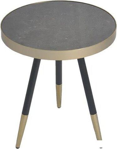 Журнальный столик Bergenson Bjorn Hedda TAI-HD-TBL-MTMRB-GLD-40 (черный/матовое золото)