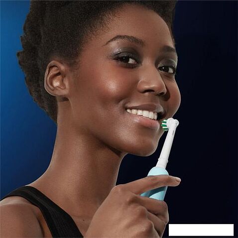 Комплект зубных щеток Oral-B Pro Series 1 D305.523.3H (2 шт, черный/бирюзовый)