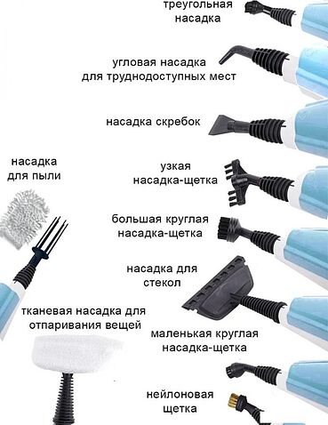 Паровая швабра Takara SM-305 (голубой)