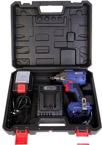 Гайковерт ДИОЛД ГЭА-20ЛИ-03 10300043 (с 1-им АКБ, кейс)