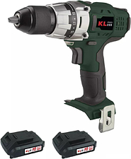 Дрель-шуруповерт KLPRO KLNM18-20 (с 2-мя АКБ, кейс)