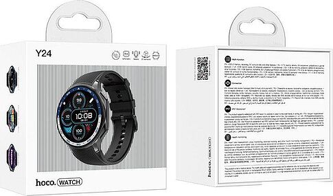 Умные часы Hoco Y24 (черный)