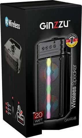Беспроводная колонка Ginzzu GM-914B