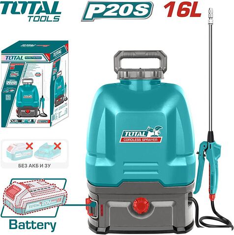 Аккумуляторный опрыскиватель Total TSPLI2016 (без АКБ) Аккумуляторный опрыскиватель Total TSPLI2016 (без АКБ)