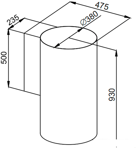 Кухонная вытяжка MAUNFELD Lee Wall sensor 39 (белый)