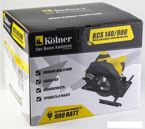 Дисковая пила Kolner KCS 140/900