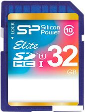 Карта памяти Silicon-Power SDHC Elite UHS-1 (Class 10) 32 GB (SP032GBSDHAU1V10) Карта памяти Silicon-Power SDHC Elite UHS-1 (Class 10) 32 GB (SP032GBSDHAU1V10)