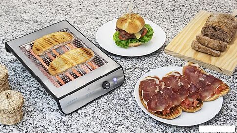 Электрогриль Cecotec Turbo EasyToast Inox Flatbed