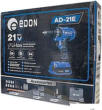 Дрель-шуруповерт Edon AD-21E (с 2-мя АКБ, кейс)