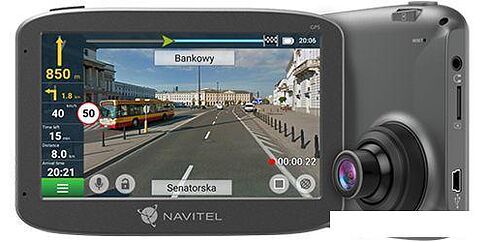 Видеорегистратор-GPS информатор (2в1) NAVITEL R500 GPS