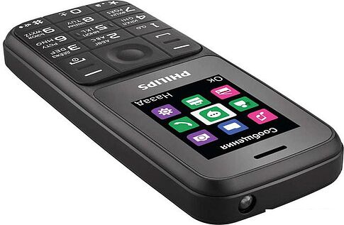 Мобильный телефон Philips Xenium E125 (черный)