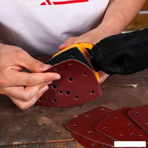 Дельташлифмашина Deko DKS200 063-4235 (желтый)