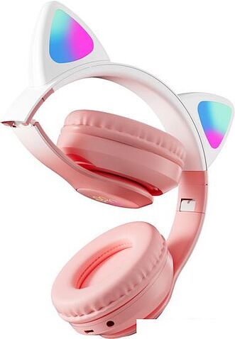 Наушники Miru Cat EP-W10 (розовый)