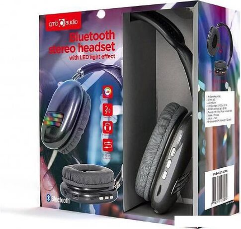 Наушники Gembird BHP-LED-02-BK