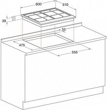 Варочная панель Whirlpool GMT 6422 AN