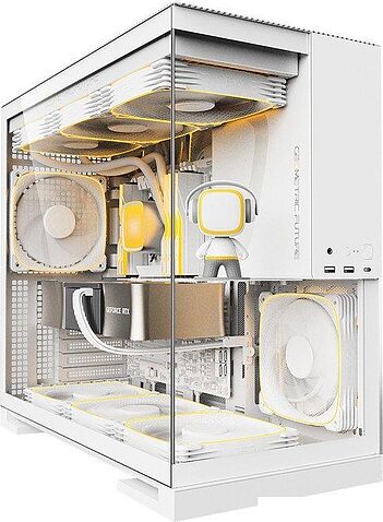 Корпус Geometric Future Model 5 5FAN (белый)