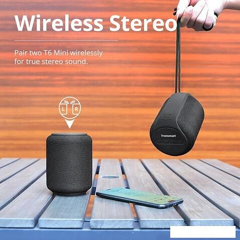 Беспроводная колонка Tronsmart T6 Mini (черный)