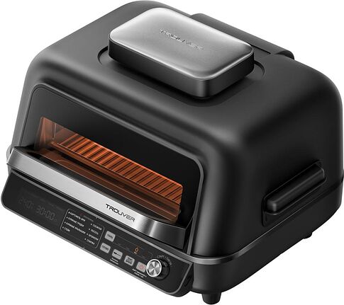 Аэрогриль (аэрофритюрница) Trouver Indoor Air fry grill IG20 Pro Black
