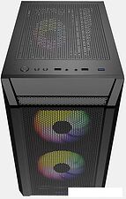 Корпус Powercase Mistral Micro H3B Mesh LED