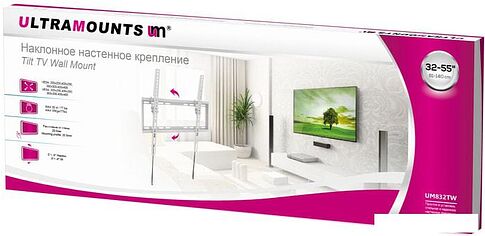 Кронштейн Ultramounts UM832TW (белый)