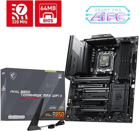 Материнская плата MSI MAG B850 Tomahawk Max WiFi II